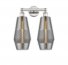 Innovations Lighting 616-2W-PN-G683-7 - Windham - 2 Light - 16 inch - Polished Nickel - Bath Vanity Light
