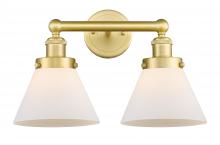 Innovations Lighting 616-2W-SG-G41 - Cone - 2 Light - 17 inch - Satin Gold - Bath Vanity Light