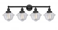 Innovations Lighting 616-4W-BK-G532 - Oxford - 4 Light - 34 inch - Matte Black - Bath Vanity Light