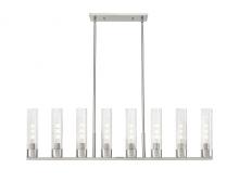 Innovations Lighting 617-8I-SN-G617-11SCL - Boreas - 6 Light - 48 inch - Satin Nickel - Linear Pendant