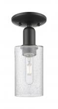 Innovations Lighting 716-1C-BK-G804 - Clymer - 1 Light - 4 inch - Matte Black - Semi-Flush Mount