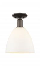 Innovations Lighting 716-1C-OB-GBD-91 - Bristol - 1 Light - 9 inch - Oil Rubbed Bronze - Semi-Flush Mount