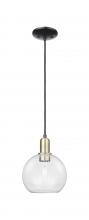 Innovations Lighting 716-1P-BAB-G122-8 - Athens - 1 Light - 8 inch - Black Antique Brass - Cord hung - Mini Pendant