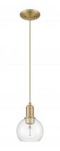 Innovations Lighting 716-1P-BB-G122-6 - Athens - 1 Light - 6 inch - Brushed Brass - Cord hung - Mini Pendant