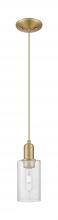 Innovations Lighting 716-1P-BB-G804 - Clymer - 1 Light - 4 inch - Brushed Brass - Cord hung - Mini Pendant