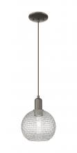 Innovations Lighting 716-1P-OB-G122C-8CL - Athens - 1 Light - 8 inch - Oil Rubbed Bronze - Cord hung - Mini Pendant