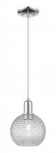 Innovations Lighting 716-1P-PC-G122C-8CL - Athens - 1 Light - 8 inch - Polished Chrome - Cord hung - Mini Pendant