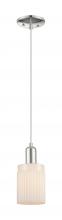 Innovations Lighting 716-1P-PN-G341 - Hadley - 1 Light - 5 inch - Polished Nickel - Cord hung - Mini Pendant