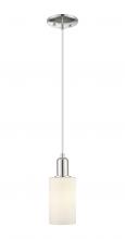 Innovations Lighting 716-1P-PN-G801 - Clymer - 1 Light - 4 inch - Polished Nickel - Cord hung - Mini Pendant