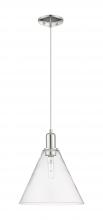 Innovations Lighting 716-1P-PN-GBC-122 - Berkshire Glass - 1 Light - 12 inch - Polished Nickel - Cord hung - Mini Pendant