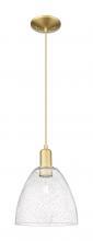 Innovations Lighting 716-1P-SG-GBD-94 - Bristol - 1 Light - 9 inch - Satin Gold - Cord hung - Mini Pendant