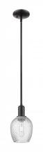Innovations Lighting 716-1S-BK-G292 - Salina - 1 Light - 6 inch - Matte Black - Stem hung - Mini Pendant