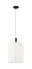 Innovations Lighting 716-1S-BK-G559-12GWH - Bridal Veil - 1 Light - 12 inch - Matte Black - Mini Pendant