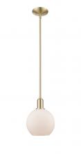 Innovations Lighting 716-1S-CB-G121-8 - Athens - 1 Light - 8 inch - Champagne Bronze - Stem hung - Mini Pendant