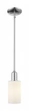 Innovations Lighting 716-1S-PC-G801 - Clymer - 1 Light - 4 inch - Polished Chrome - Stem hung - Mini Pendant