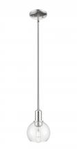 Innovations Lighting 716-1S-PN-G122-6 - Athens - 1 Light - 6 inch - Polished Nickel - Stem hung - Mini Pendant