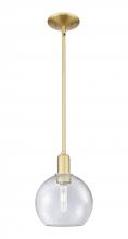 Innovations Lighting 716-1S-SG-G124-8 - Athens - 1 Light - 8 inch - Satin Gold - Stem hung - Mini Pendant