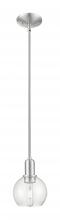 Innovations Lighting 716-1S-SN-G124-6 - Athens - 1 Light - 6 inch - Brushed Satin Nickel - Stem hung - Mini Pendant