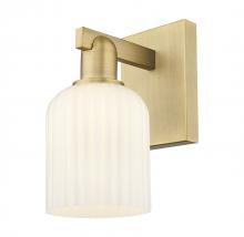 Innovations Lighting 716-1W-BB-G559-5GWH - Bridal Veil - 1 Light - 6 inch - Brushed Brass - Sconce