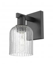 Innovations Lighting 716-1W-BK-G559-5SDY - Bridal Veil - 1 Light - 6 inch - Matte Black - Sconce