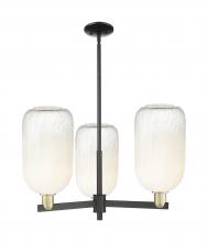 Innovations Lighting 716-3CR-BAB-G482-7OP - Brookhaven Cloche - 3 Light - 18 inch - Black Antique Brass - Flush Mount
