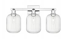 Innovations Lighting 716-3W-PC-G460-7CL - Preston - 3 Light - 26 inch - Polished Chrome - Bath Vanity Light