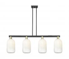 Innovations Lighting 716-4I-BAB-G482-7OP - Brookhaven Cloche - 4 Light - 48 inch - Black Antique Brass - Cord hung - Island Light