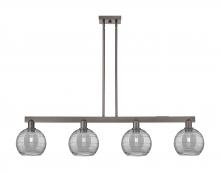 Innovations Lighting 716-4I-OB-G1213-8SM - Athens Deco Swirl - 4 Light - 51 inch - Oil Rubbed Bronze - Stem hung - Island Light