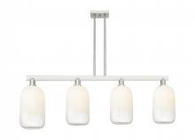 Innovations Lighting 716-4I-SN-G482-7OP - Brookhaven Cloche - 4 Light - 48 inch - Brushed Satin Nickel - Cord hung - Island Light