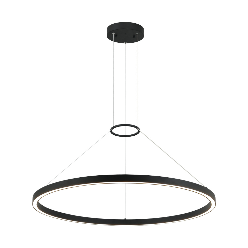 O'Hara Matte Black Chandelier