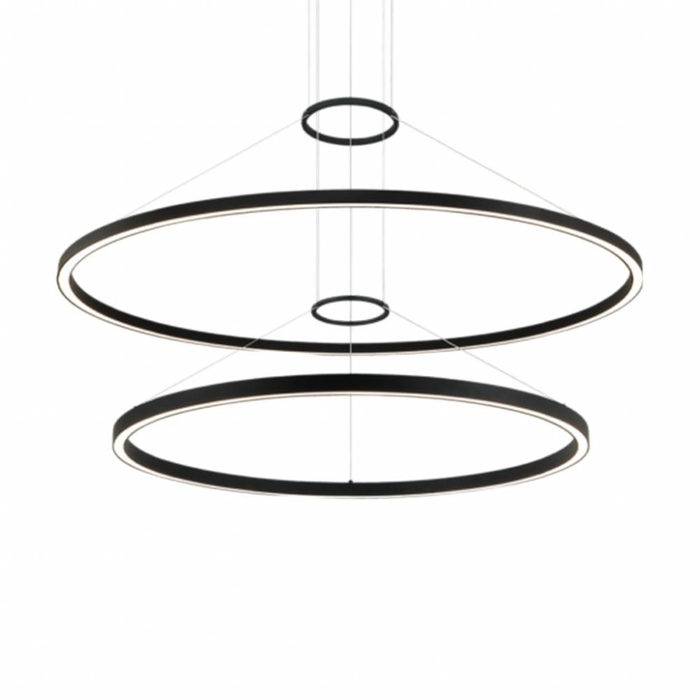 O'Hara Matte Black Chandelier