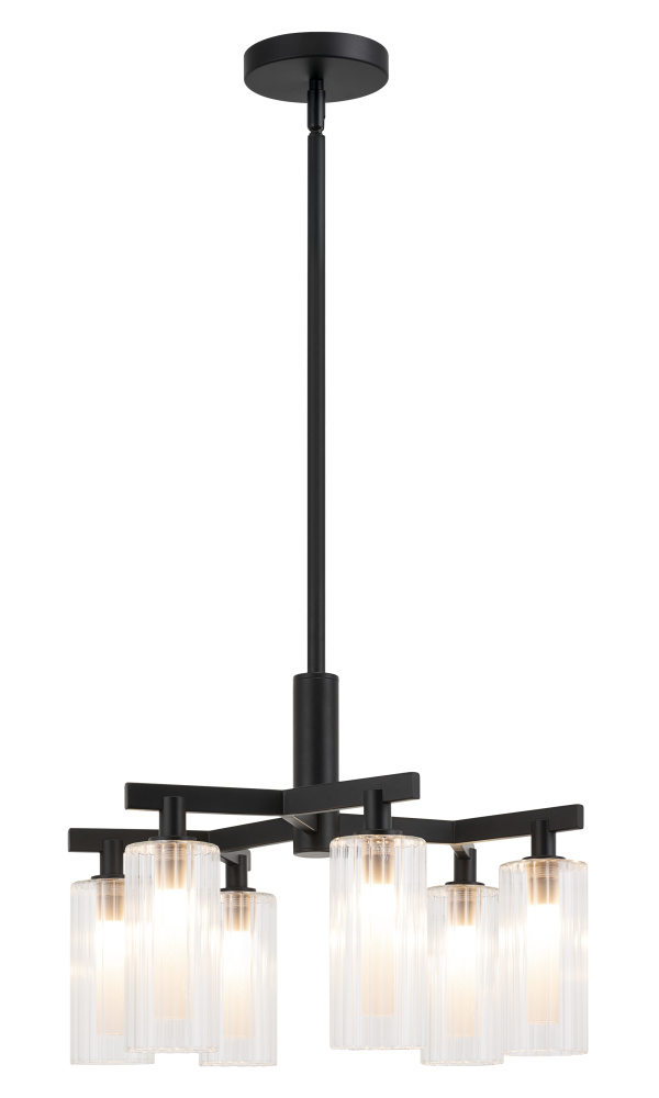 Kristof Black Chandelier