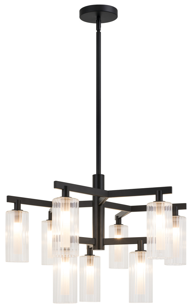 Kristof Black Chandelier