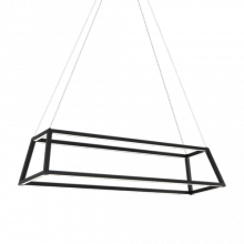 Matteo Lighting C81346MB - Carlington Matte Black Chandelier