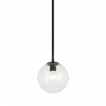 Matteo Lighting C81711BKCL - Novo Black Chandelier