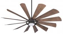 Minka-Aire F870L-ORB - 65" OUTDOOR CEILING FAN W/ LED LIGHT KIT