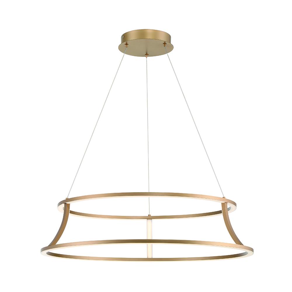 CADOUX,LG LED CHANDELIER,GLD