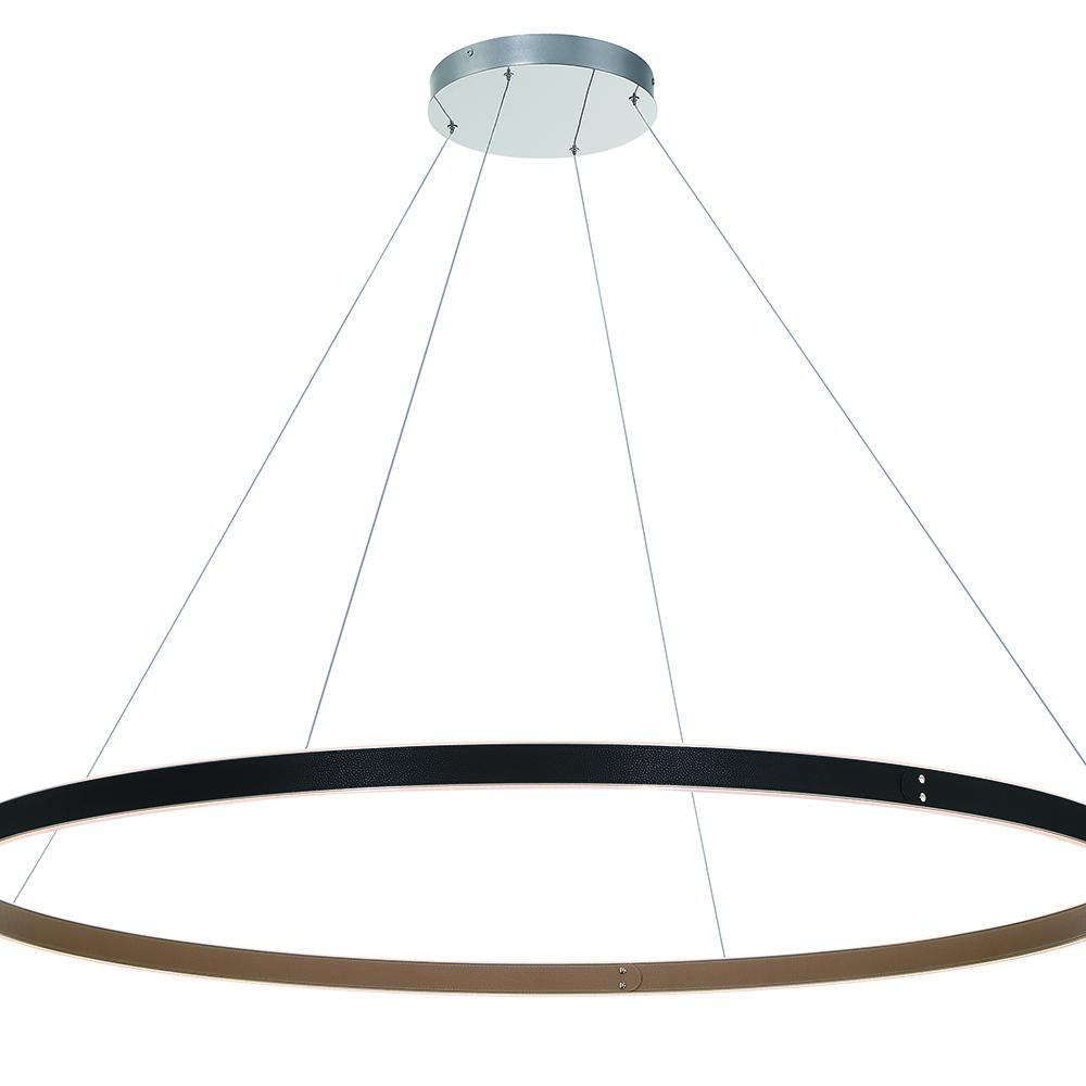 VERDURA,LG,RND,CHANDELIER,BLK
