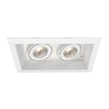 Eurofase TE112GU10-22 - MULT,GU10,TRM,2LT,50W,WHT/WHT