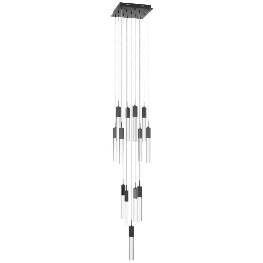 The Original Glacier Collection 13 Light Clear Crystal Multi Port Pendant