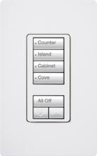 Lutron Electronics RRD-HN4S-TP - CL RA2 HYBRID 4S WALL TAUPE