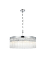 Elegant 1070D24C - Harlow 24 inch Chandelier in Chrome