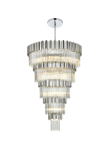 Elegant 3400GR48C - Willow 48 inch Chandelier in Chrome