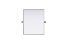 Elegant MR6H2024SIL - Metal Frame Mirror 20"W x 24"H Silver
