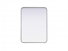 Elegant MR8A2230SIL - R Corner Mirror 22"x30"x2" Silver