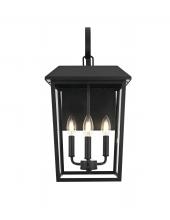Elegant OD502W22BK - Wall Sconse W11"D12.2"H21.6" Black