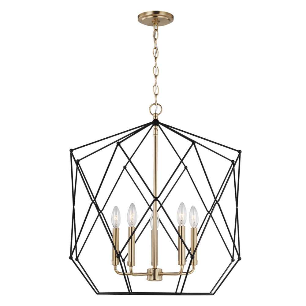 Zarra Large Five Light Lantern