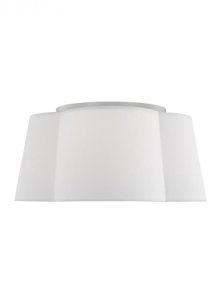 Bronte Transitional 2-Light Indoor Dimmable Medium Shade Flush Mount Ceiling Light