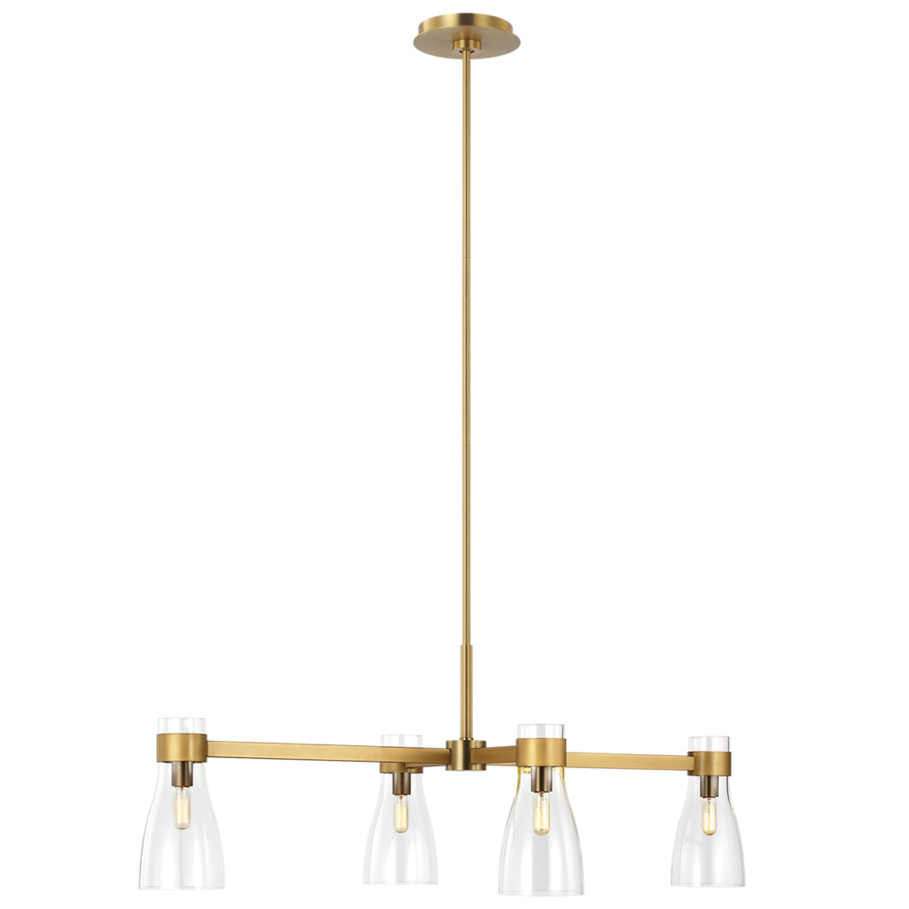 Moritz Four Light Linear Chandelier