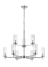 Visual Comfort & Co. Studio Collection 3190309-05 - Nine Light Chandelier